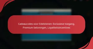 Cadeaucodes voor Edelstenen: Exclusieve toegang, Premium beloningen, Loyaliteitsincentives