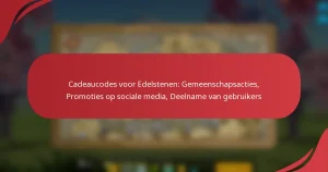 Cadeaucodes voor Edelstenen: Gemeenschapsacties, Promoties op sociale media, Deelname van gebruikers