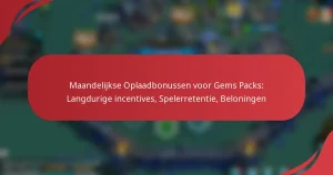 Maandelijkse Oplaadbonussen voor Gems Packs: Langdurige incentives, Spelerretentie, Beloningen